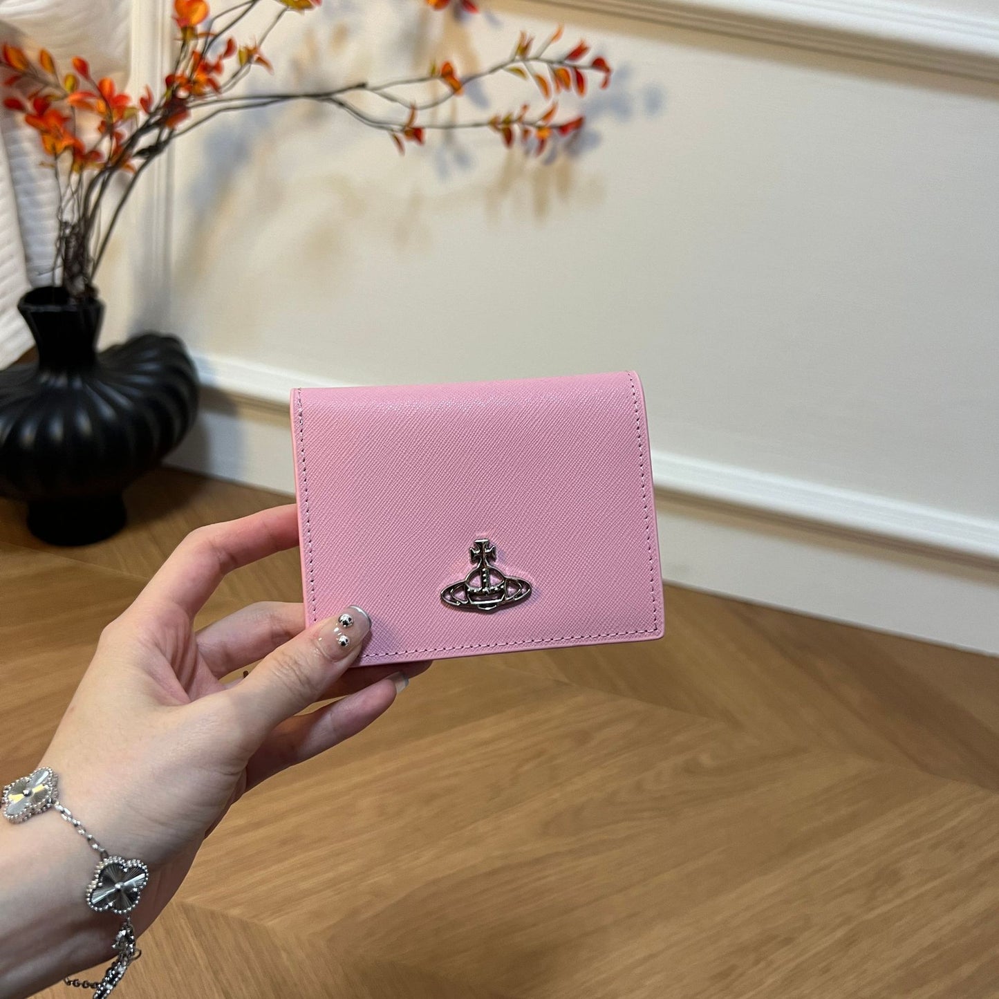 Women's Creative Genuine Leather Document Trendy Ladies Wallets