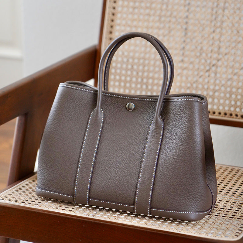 Women's Handmade Leather Portable Bridal Wedding Handbags