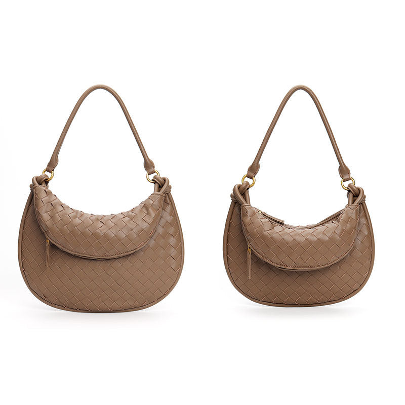 Women's Niche Soft Leather Hand Underarm Temperament Bags