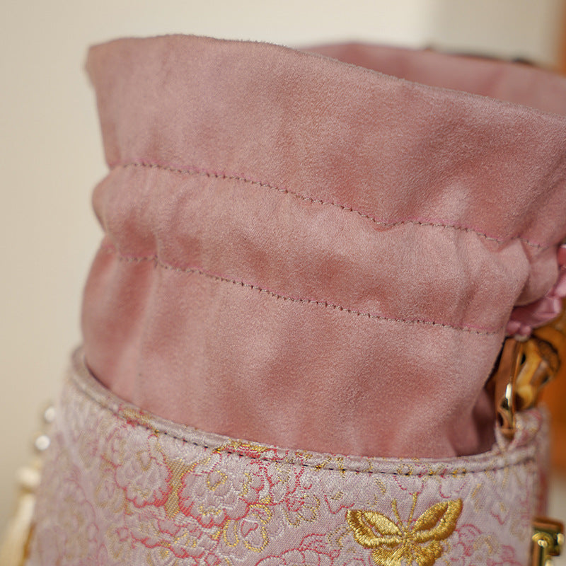 Garden Embroidered Ancient Style Cheongsam Banquet Handbags