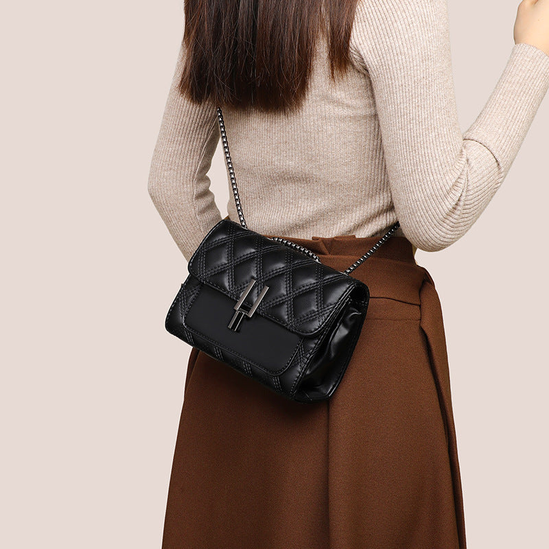 Women's Summer High-grade Leather Chain Mini Crossbody Bags