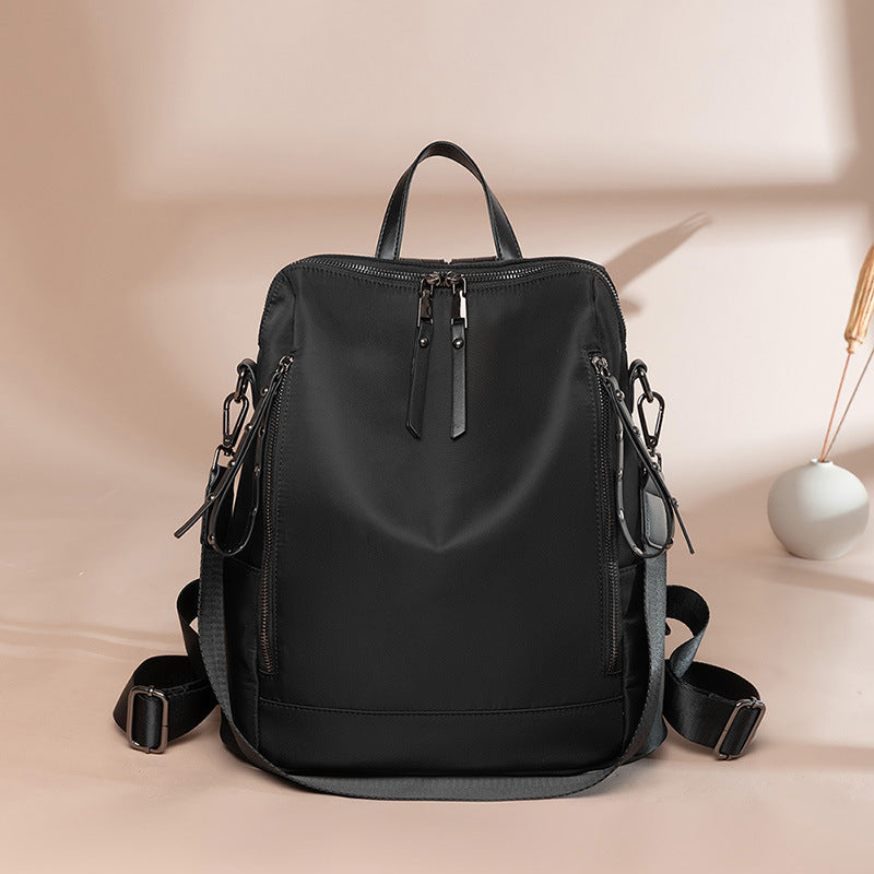 Women's Oxford Cloth Simple Fashion Versatile College Backpacks