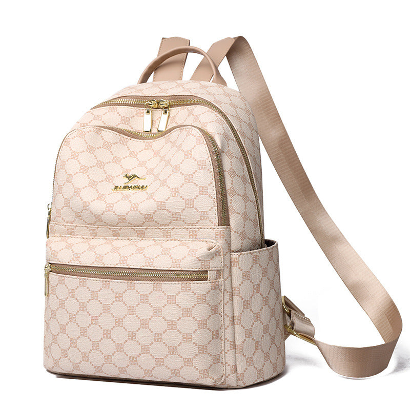 Women's Korean Printed Stylish Versatile Large Capacity Backpacks