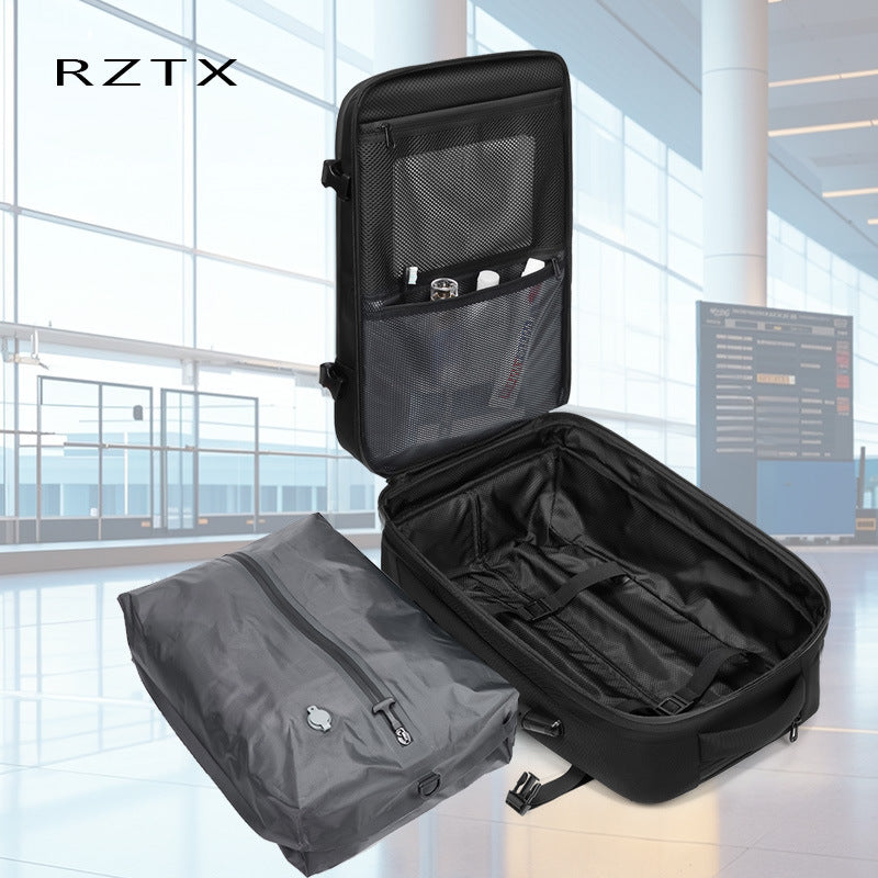 Men's Compression Invisible Tugboat Business Commute Large Backpacks