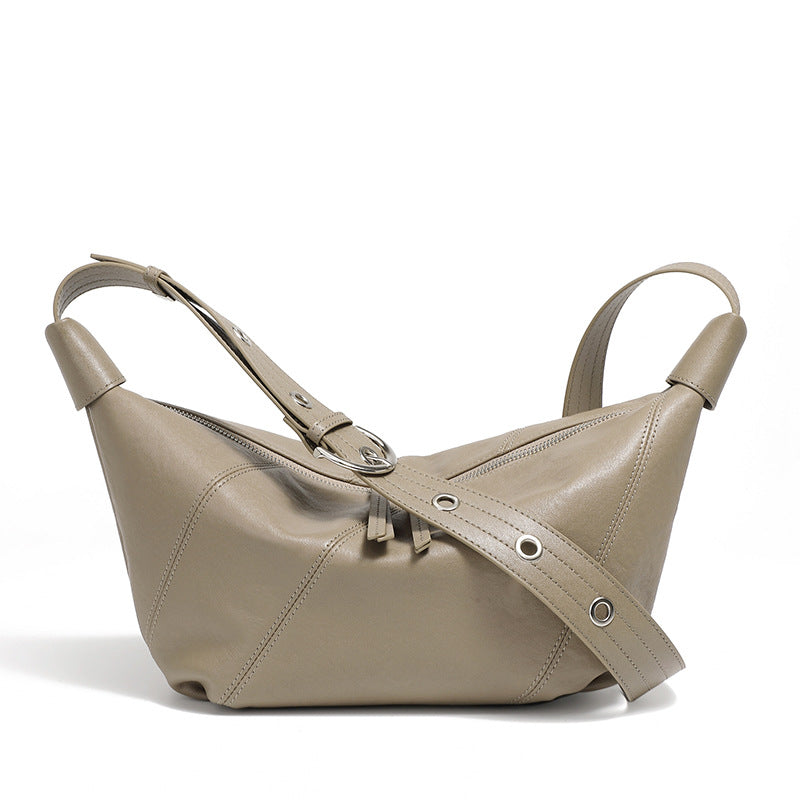Women's Genuine Leather Light Luxury High-grade Minority Bags