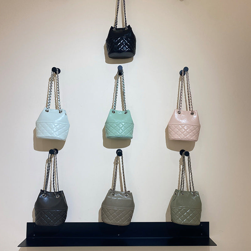 Women's Korean Chain Classic Style Rhombus High-grade Crossbody Bags