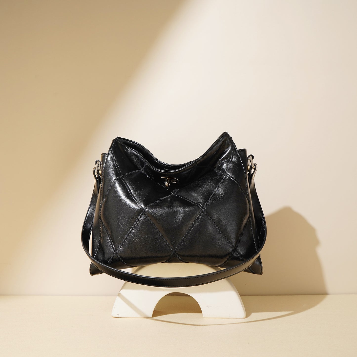 Women's Early Autumn First Layer Cowhide High-grade Large Shoulder Bags