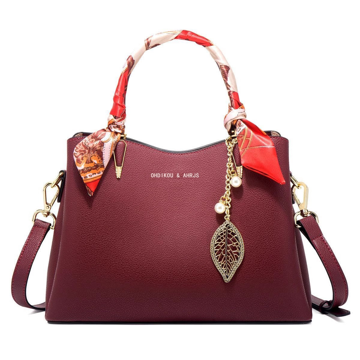 Women's Wedding Xi Mom High Sense Leather Handbags