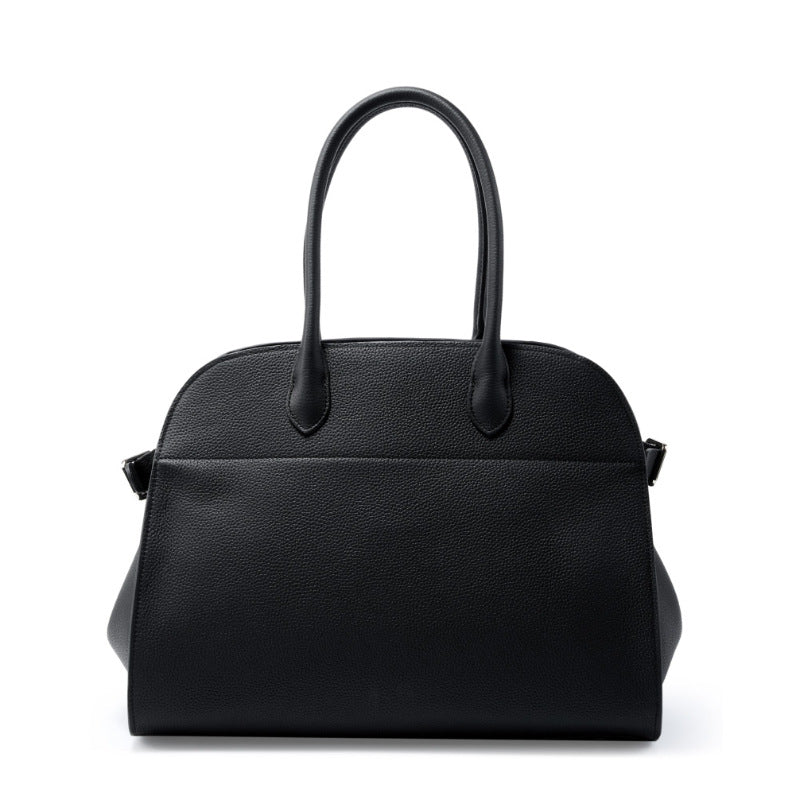 Women's First Layer Cowhide Large Capacity Leather Shoulder Bags