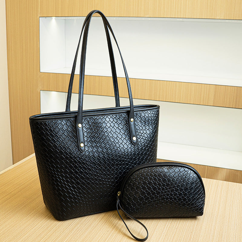 Women's Capacity Totes Printed Chessboard Plaid Mother Shoulder Bags