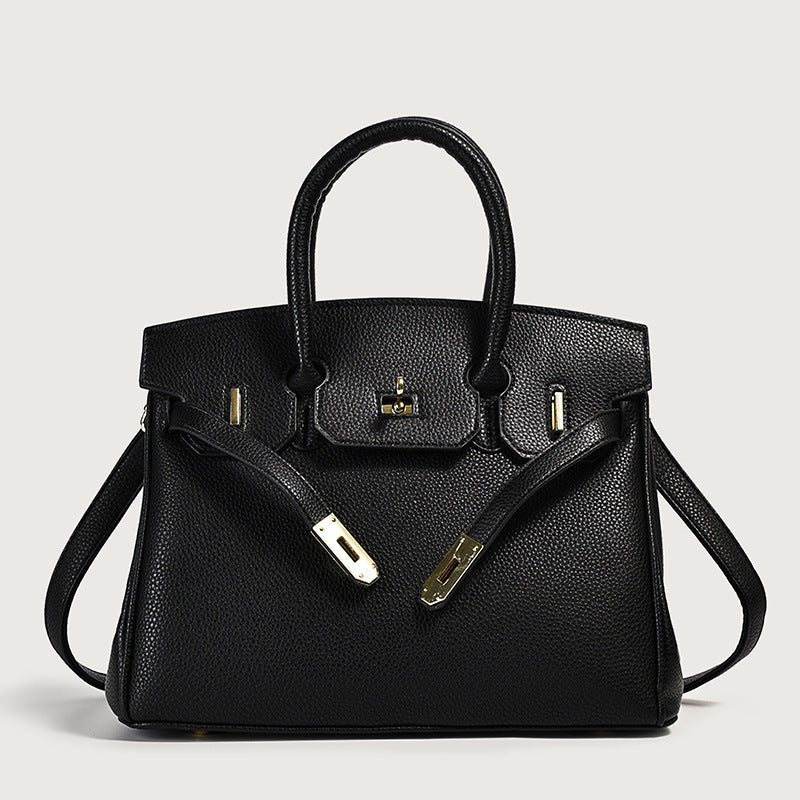 Women's High-grade Portable Platinum Kelly Large Capacity Crossbody Bags