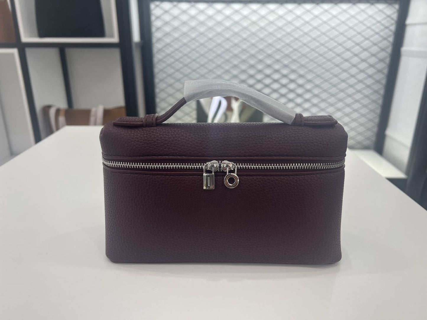 Women's Lunch Box Genuine Leather Simple Niche Bags