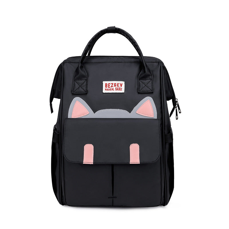 Large Capacity Simple Waterproof Cute Junior High Backpacks