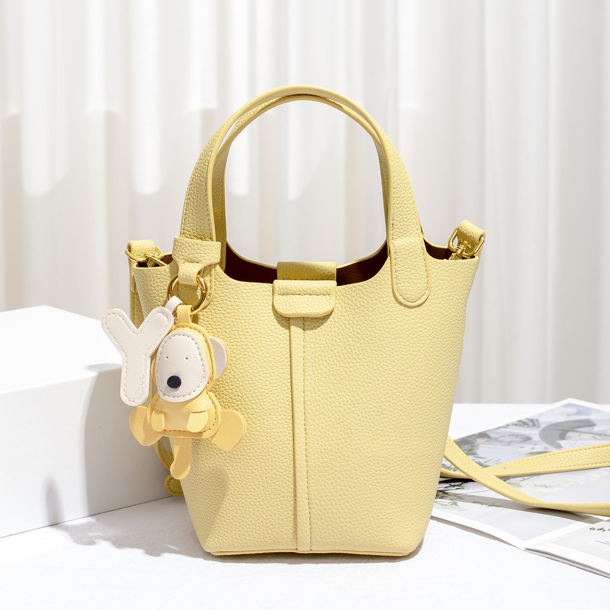 Women's Style Vegetable Basket Large Capacity Portable Handbags