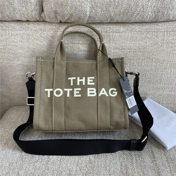 Mini Canvas Zip Shopping Fashion Letters Shoulder Bags