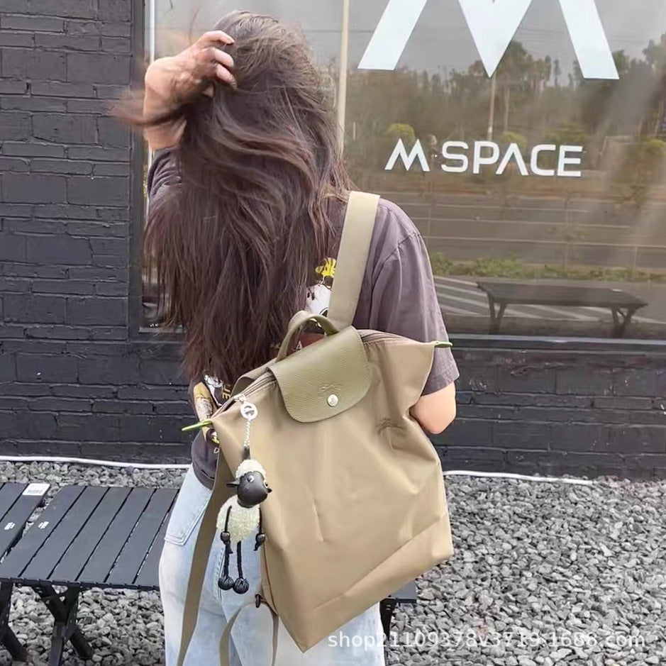 Women's & Men's & Big Large Nylon Folding Waterproof Backpacks