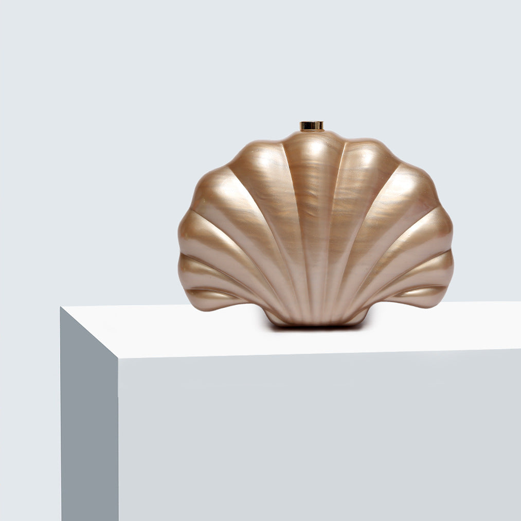 Dinner Shell Metal Mini Summer Street Evening Bags