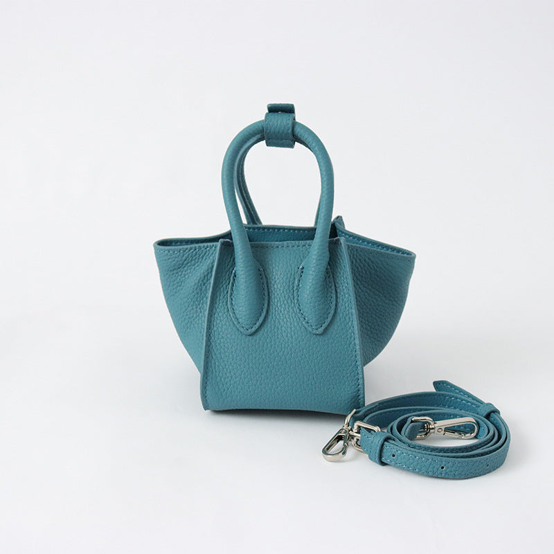 Women's Genuine Leather Fashion Wings Style Niche Shoulder Bags