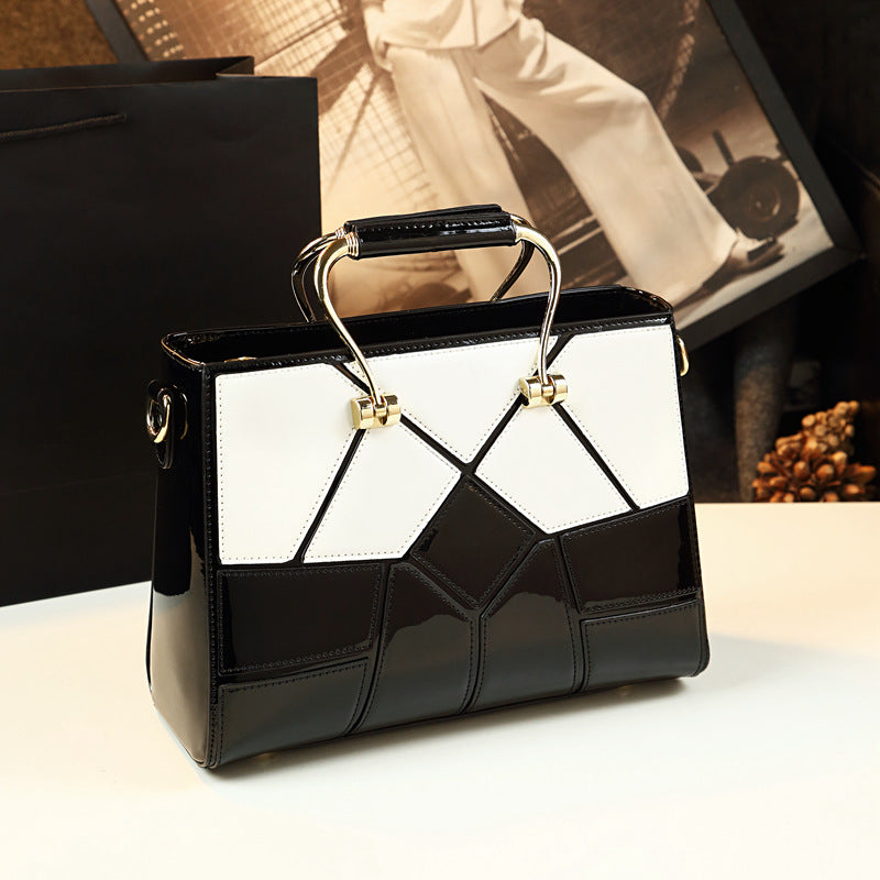 Women's Geometric Rhombus Design High-grade Exquisite Fashion Handbags
