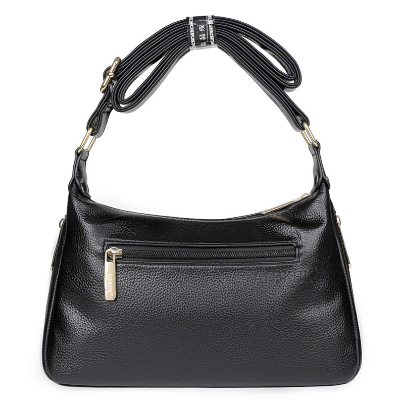 Women's Soft Leather Mother For Elders Crossbody Bags