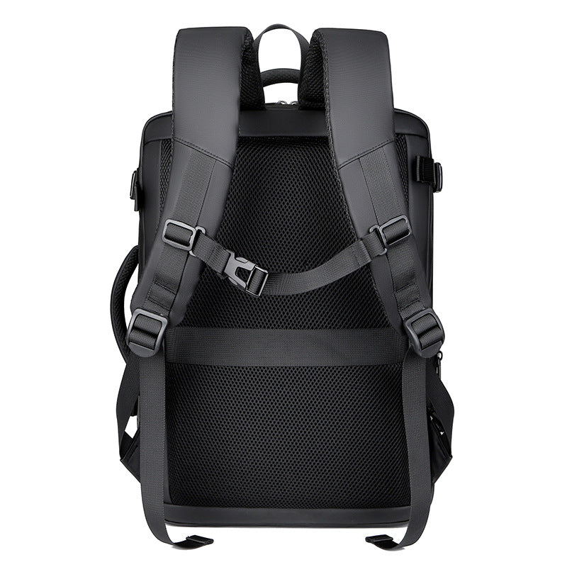Men's Large Capacity Hard Shell Business Expansion Backpacks