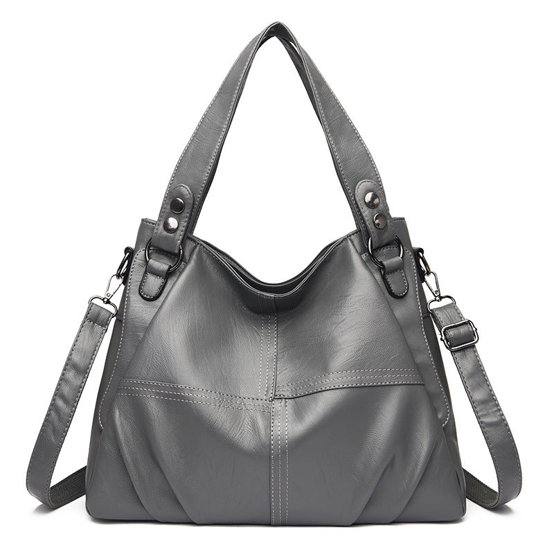 Women's Large Capacity Pleated Fashion Versatile Shoulder Bags