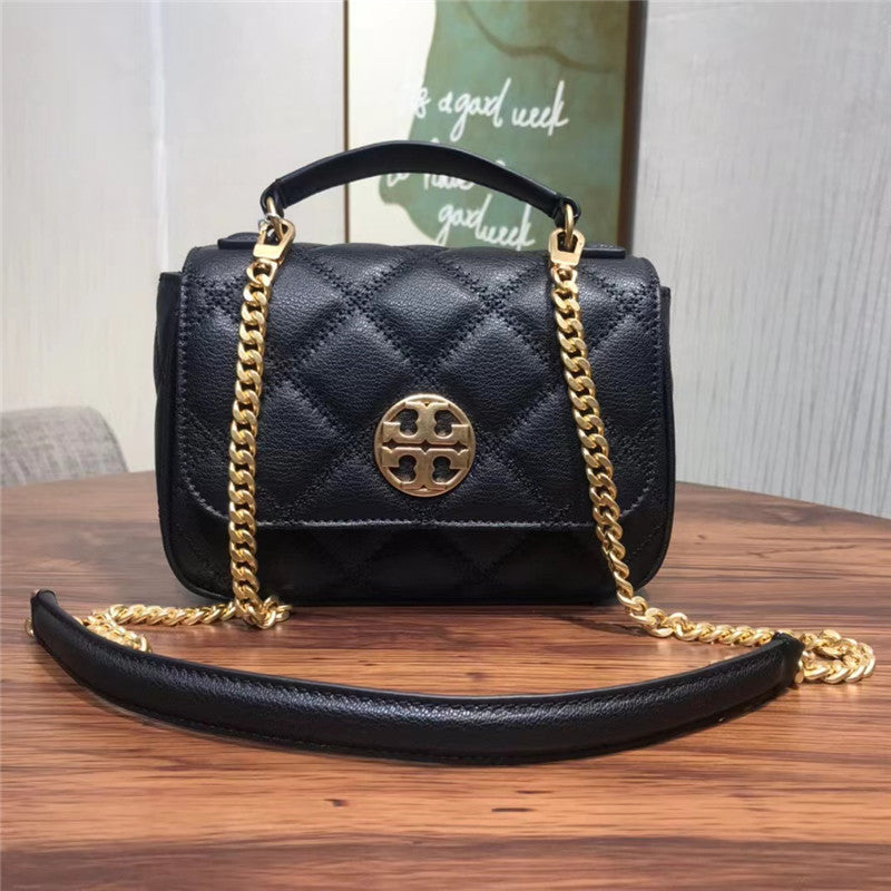 Women's Fat Flap Goat Skin Classic Style Bags