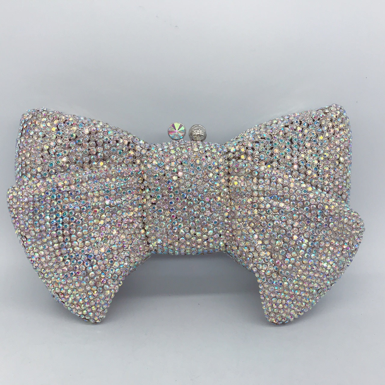 Women's Strict Selection Bow Diamond Banquet Full Evening Bags