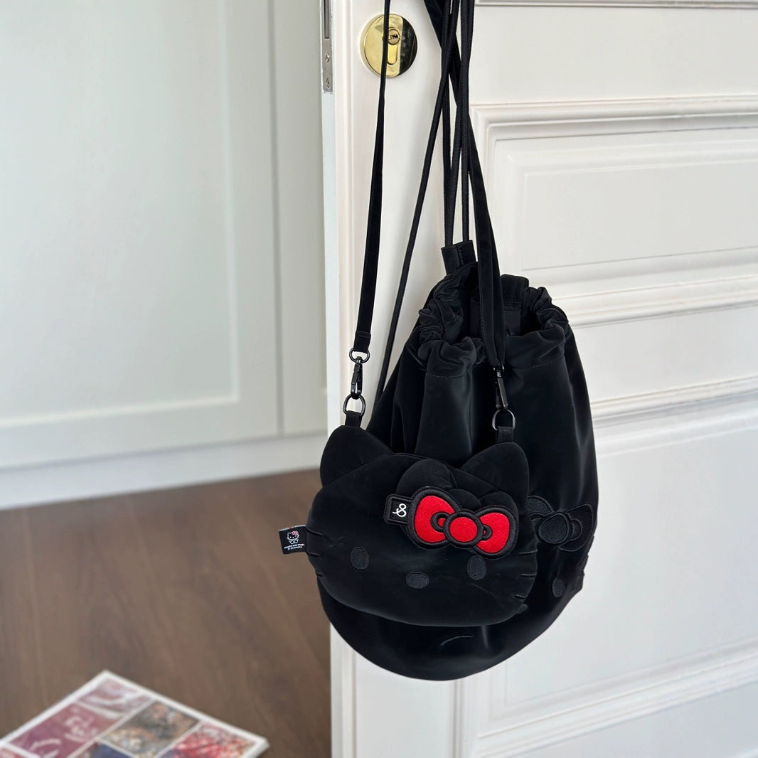Women's Versatile Durable Veet Cute Funny Shoulder Bags