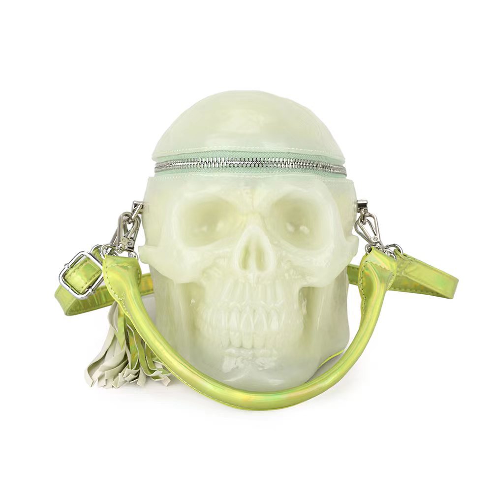 Luminous Skull Hand Punk Fluorescent Dark Handbags