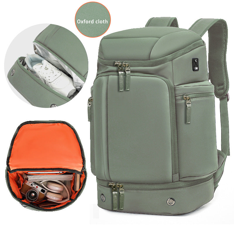 Men's Large Capacity Dry Wet Separation Multifunctional Backpacks