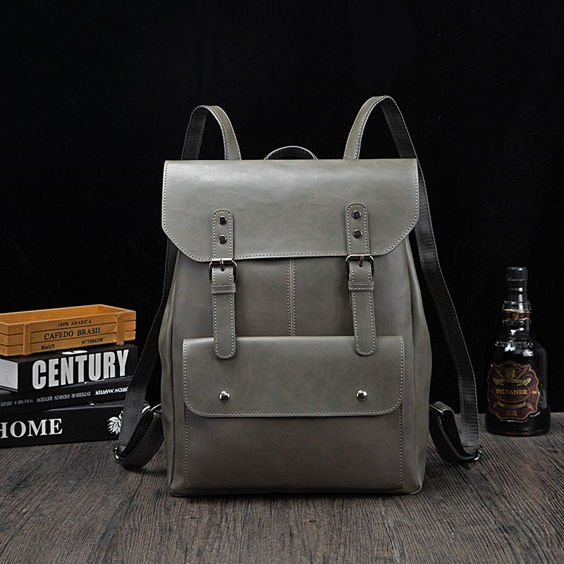 Women's & Men's & Korean Style Fashionable Retro Crazy Backpacks