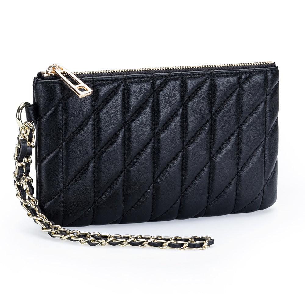 Women's Fashion Embroidery Classic Style Long Mobile Storage Bags