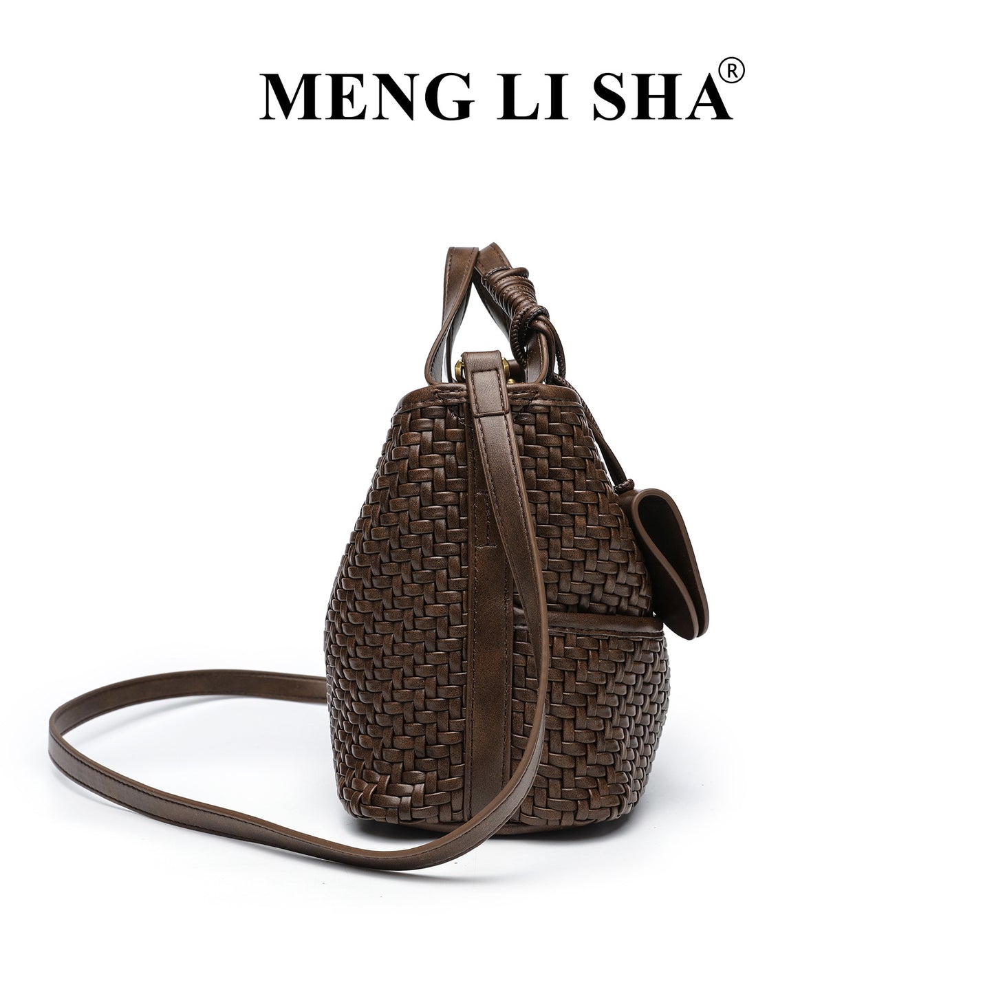 Women's Vintage Weave Portable Commute Leisure Shoulder Bags