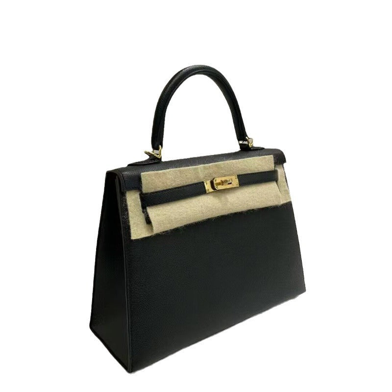 Women's Advanced Texture Kelly Genuine Leather Palm Shoulder Bags