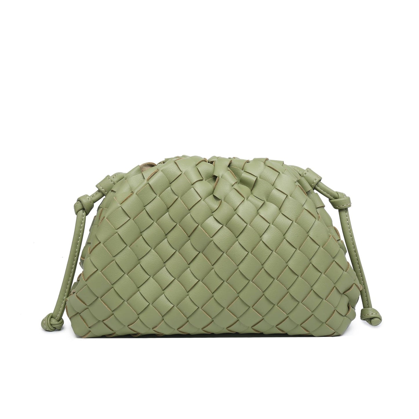 Women's Hand-woven Cloud Stylish Textured High Dumpling Crossbody Bags