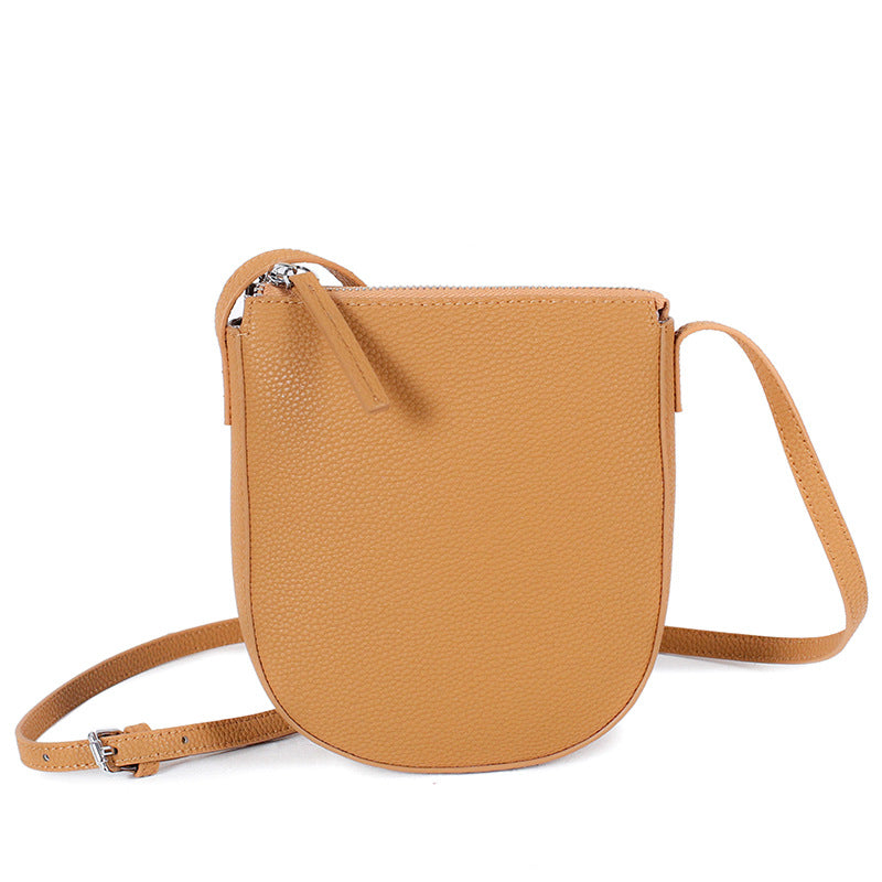 Women's Genuine Leather Design Shell Mobile Fashion Crossbody Bags