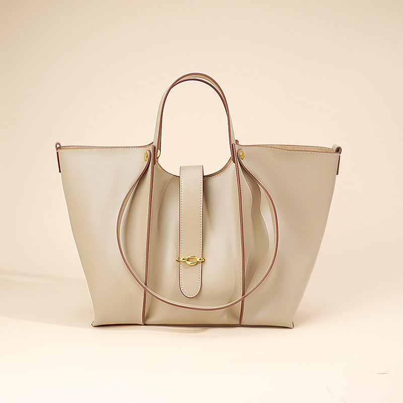 Women's Genuine Leather Large Capacity High-grade Portable Shoulder Bags