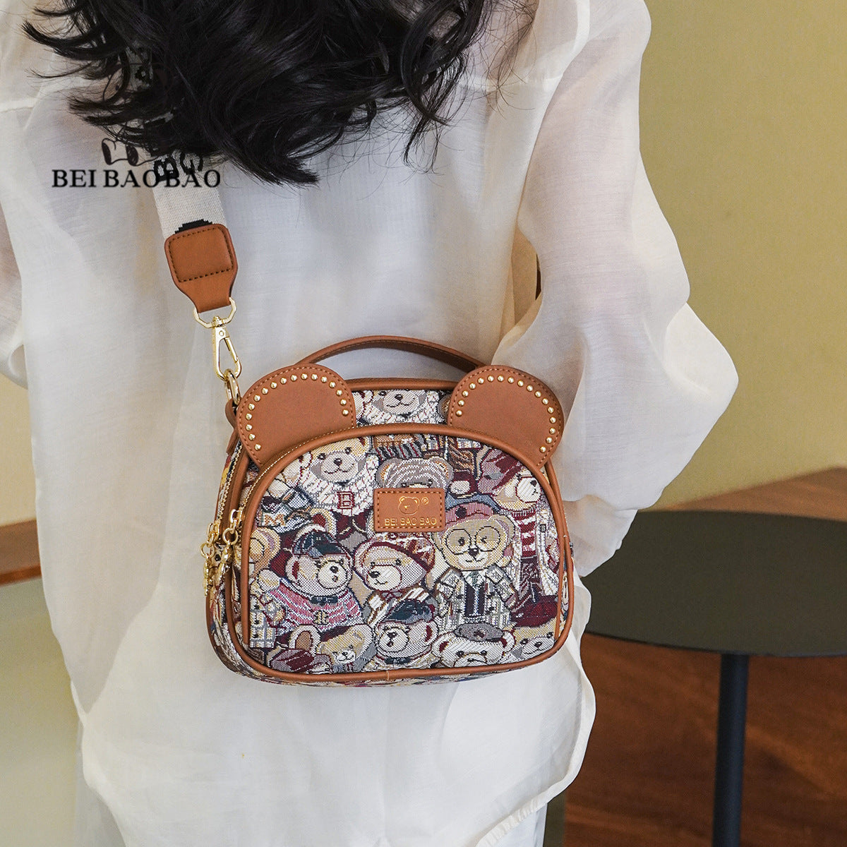 Women's Source Sweet Bunny Popular Fashion Niche Crossbody Bags