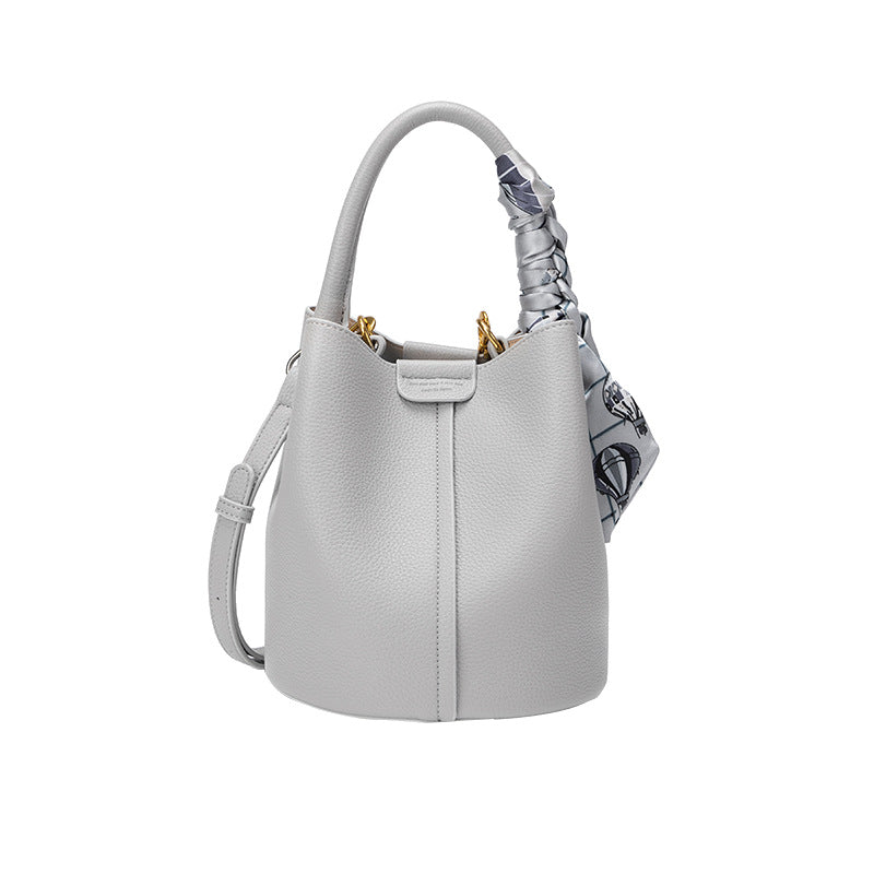 Women's High-grade Western Style Lychee Pattern Mother Shoulder Bags