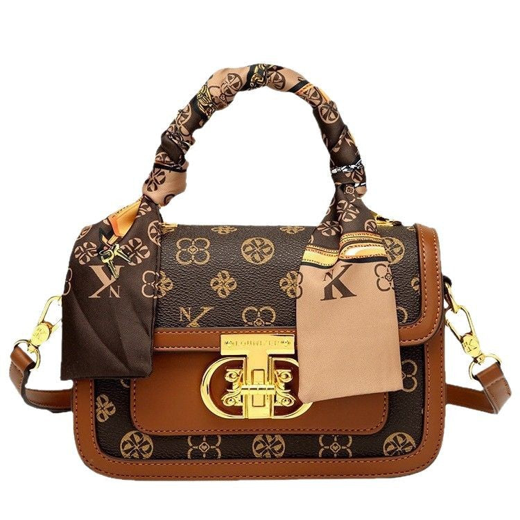 Women's Counter Fashionable Genuine Leather Fashion Simple Shoulder Bags