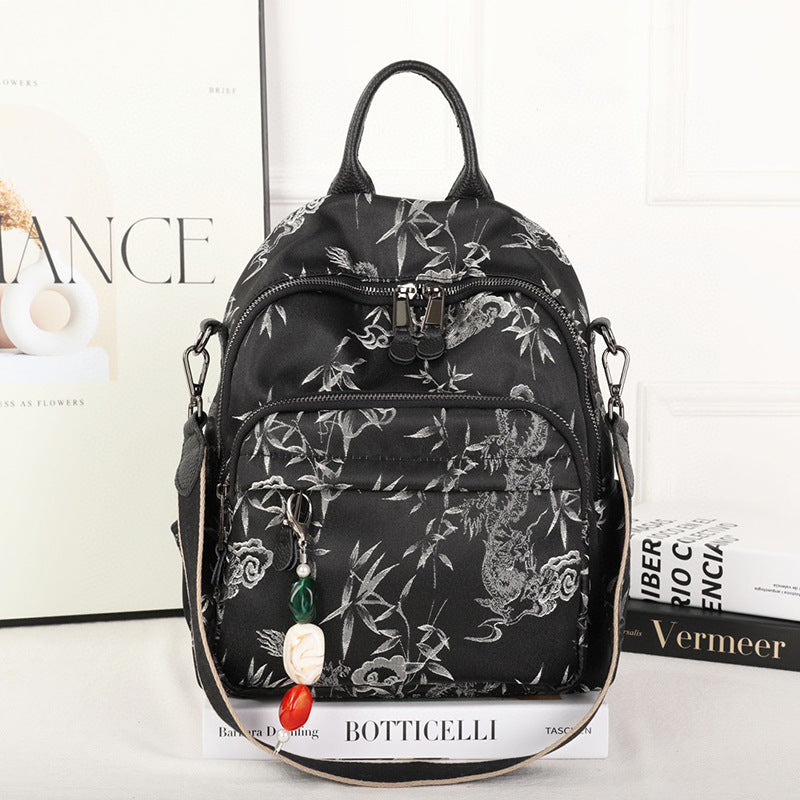Women's Popular Oxford Cloth Fashionable National Style Backpacks