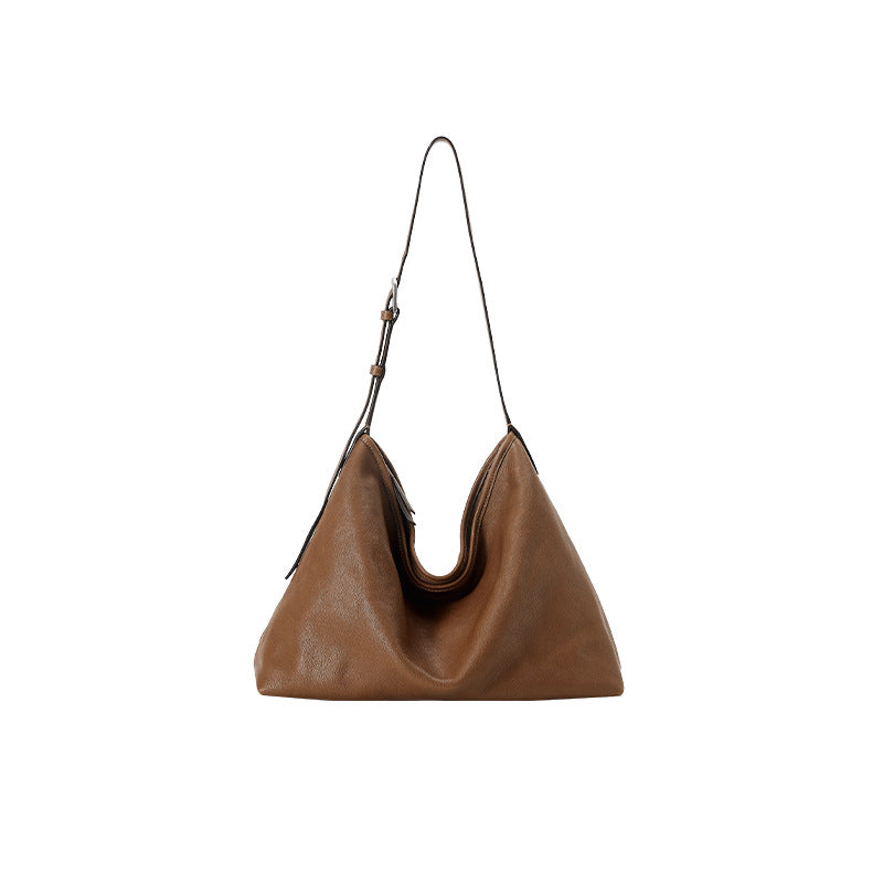 Women's Vegetable Tanned Free Large Capacity Commuter Crossbody Bags