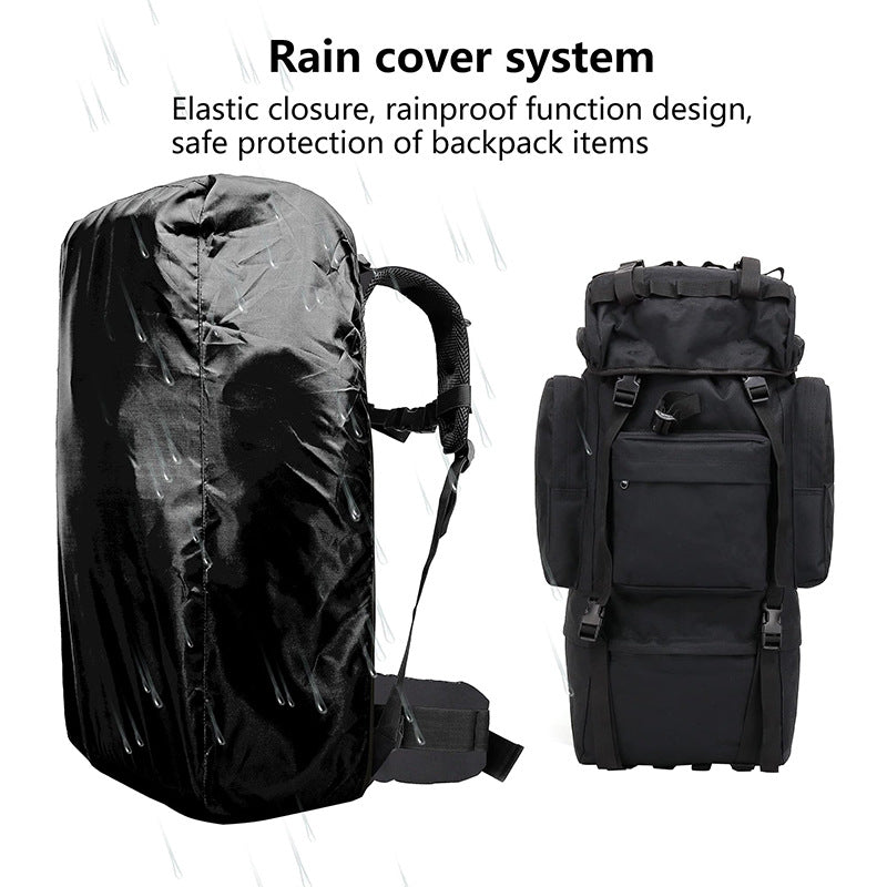 Men's Decompression Large Capacity Hiking Exercise Camouflage Mountaineering Backpacks