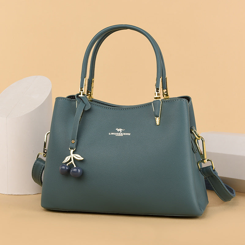 Women's Mother Soft Leather Elegant Fashion Handbags