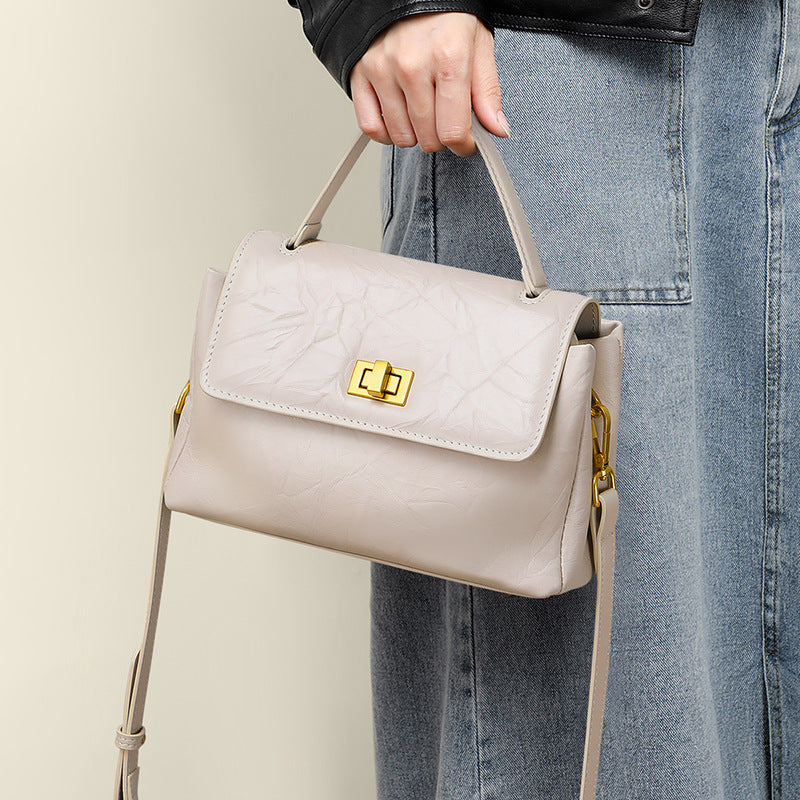 Women's Summer Genuine Leather Large Capacity High-grade Crossbody Bags