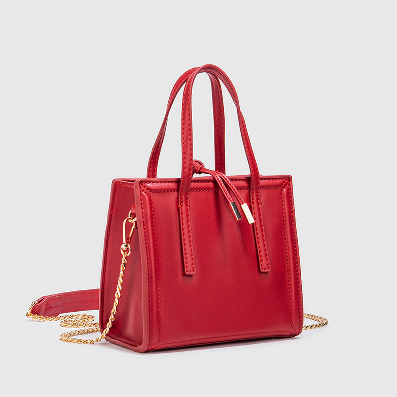 Fashion Urban Niche Portable Green Chain Crossbody Bags