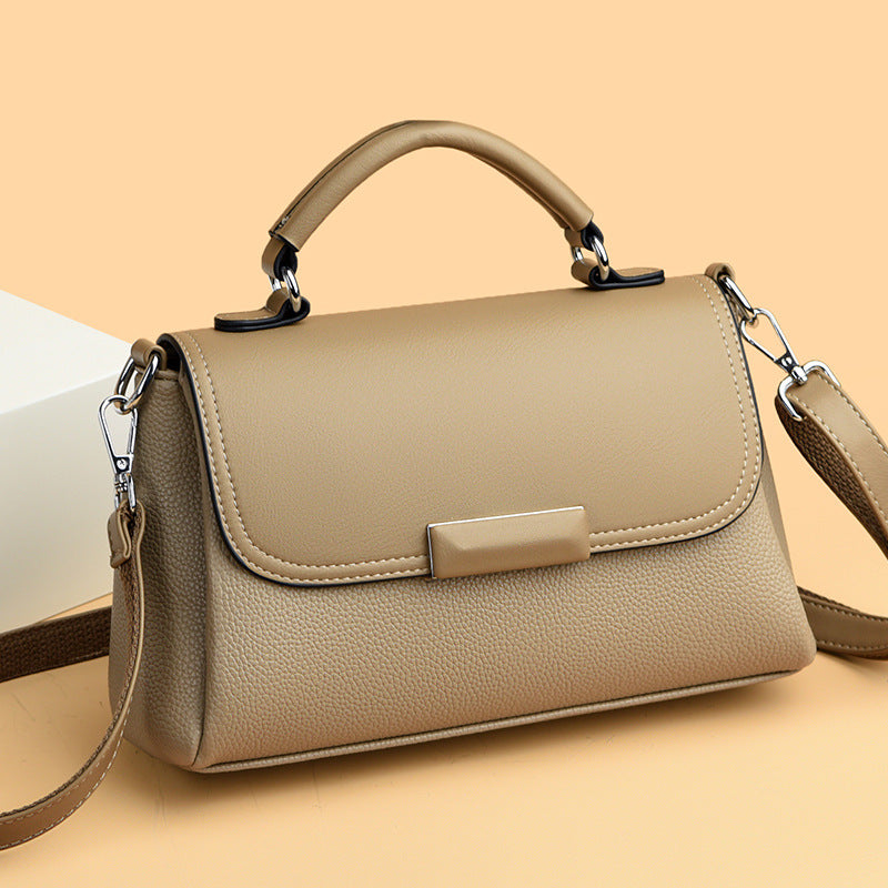 High-grade Niche Stylish Simple Versatile Commuter Handbags