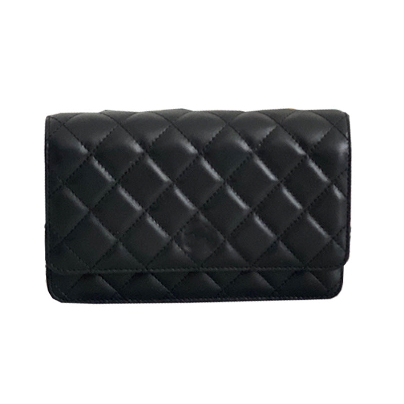 Strictly Choose Fortune Caviar Leather Magnetic Crossbody Bags