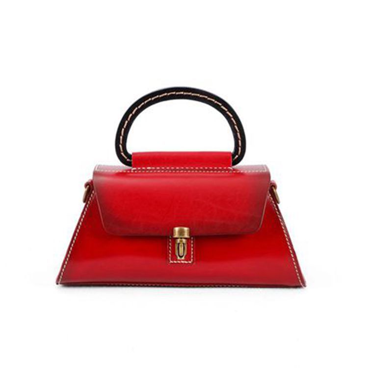 Women's Italian Retro Stylish Vegetable Tanned Leather Shoulder Bags